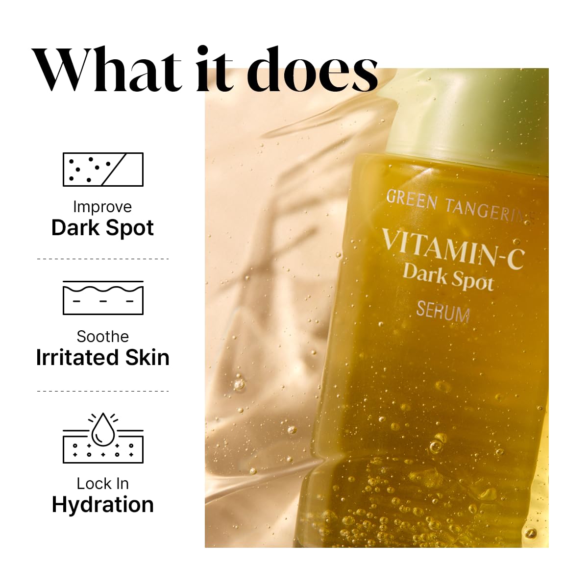 GOODAL Serum application dispense for quick daily hydration.