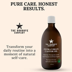 Goodbye Company castor oil suitable for digestion use and wellness routines