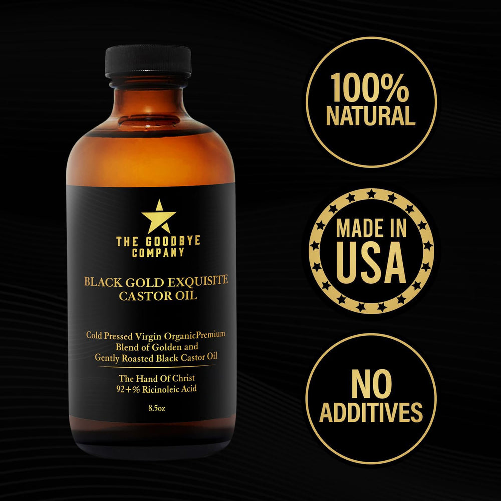 The Goodbye Company blend supports lashes and eyebrows with moisture.