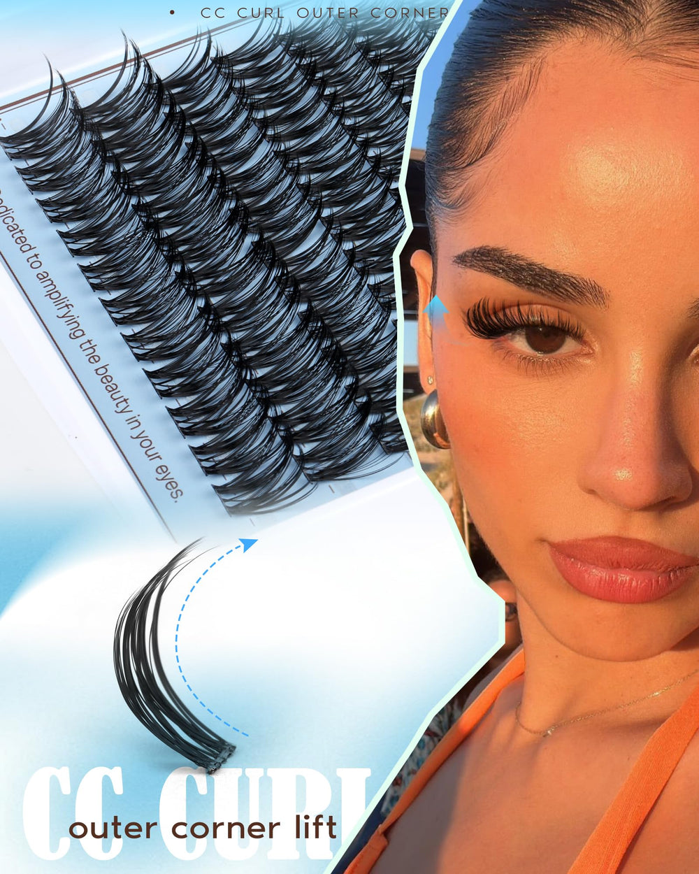 Goddvenus Wispy Clusters provide a subtle feline flick and eye-brightening effect.