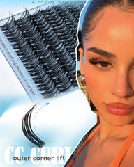 Goddvenus Wispy Clusters provide a subtle feline flick and eye-brightening effect.
