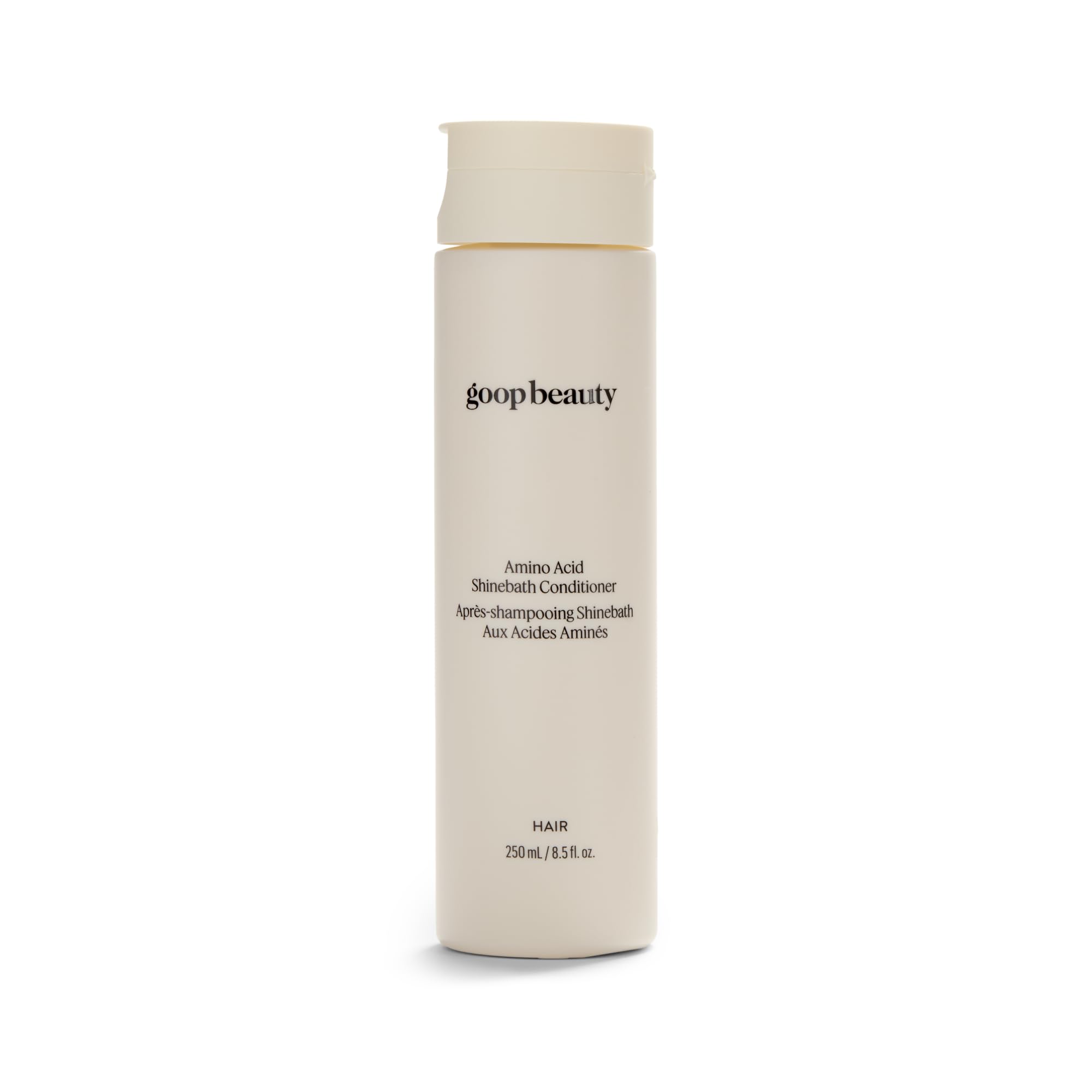Goop Amino Acid Conditioner bottle with pump for easy application and hydration