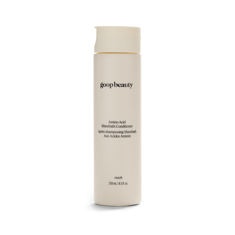 Goop Amino Acid Conditioner bottle with pump for easy application and hydration