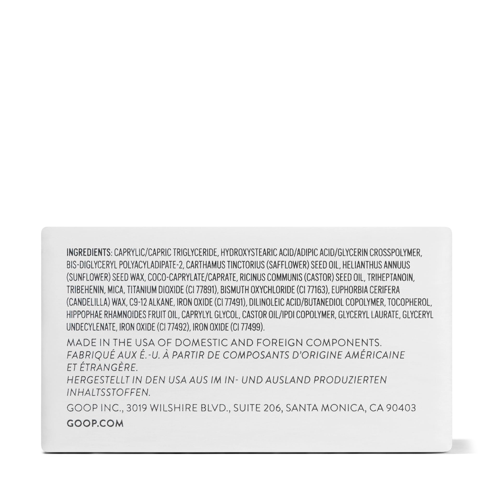 goop Beauty Cream Blush warm terracotta shade swirls on skin.