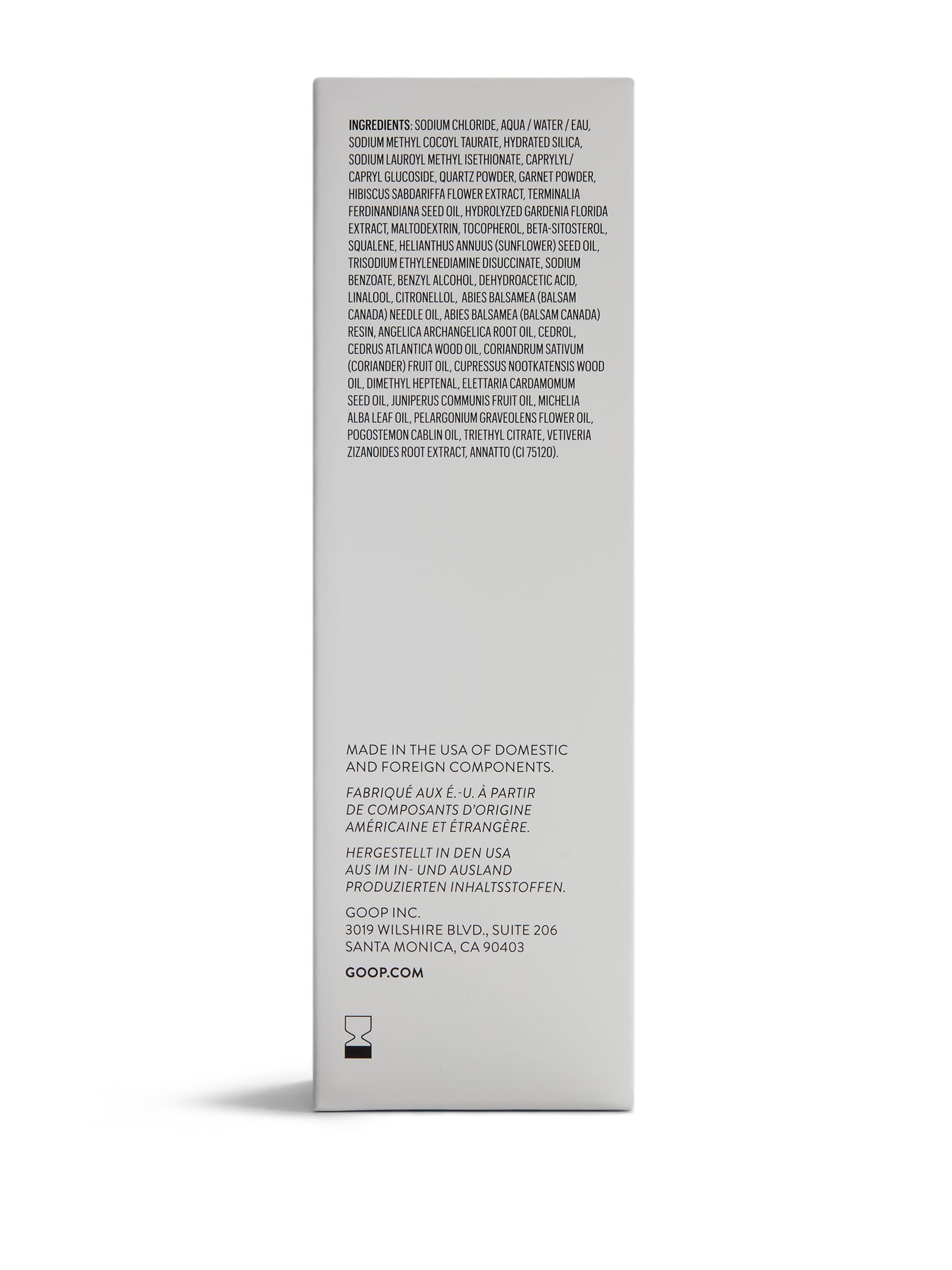 Goop Beauty Microderm Body Polish glow-boost after use highlights refreshed texture.