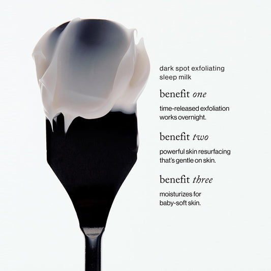 Goop Beauty Sleep Milk Serum pump dispense shows easy evening application.