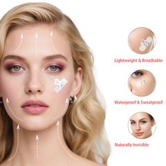 Gooprad adhesive close-up clear film texture and skin-friendly hold benefit