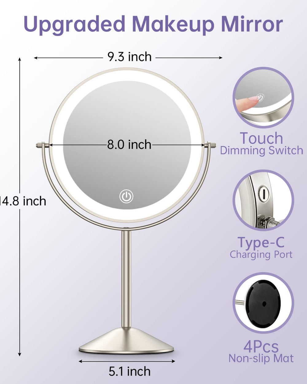 Gospire 360-degree rotation lets you check every angle.