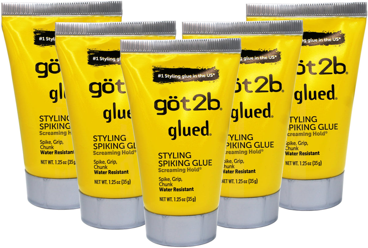 Got2B Glued Spiking Glue bottle pour enabling quick, high-hold spikes