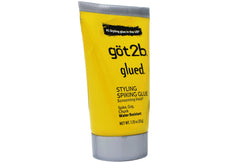 Got2B Glued Spiking Glue wind-tunnel test image demonstrates lasting hold