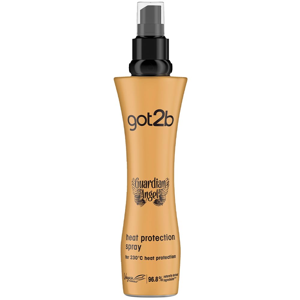 Got2B Guardian Angel 200ml bottle front for heat protection during styling