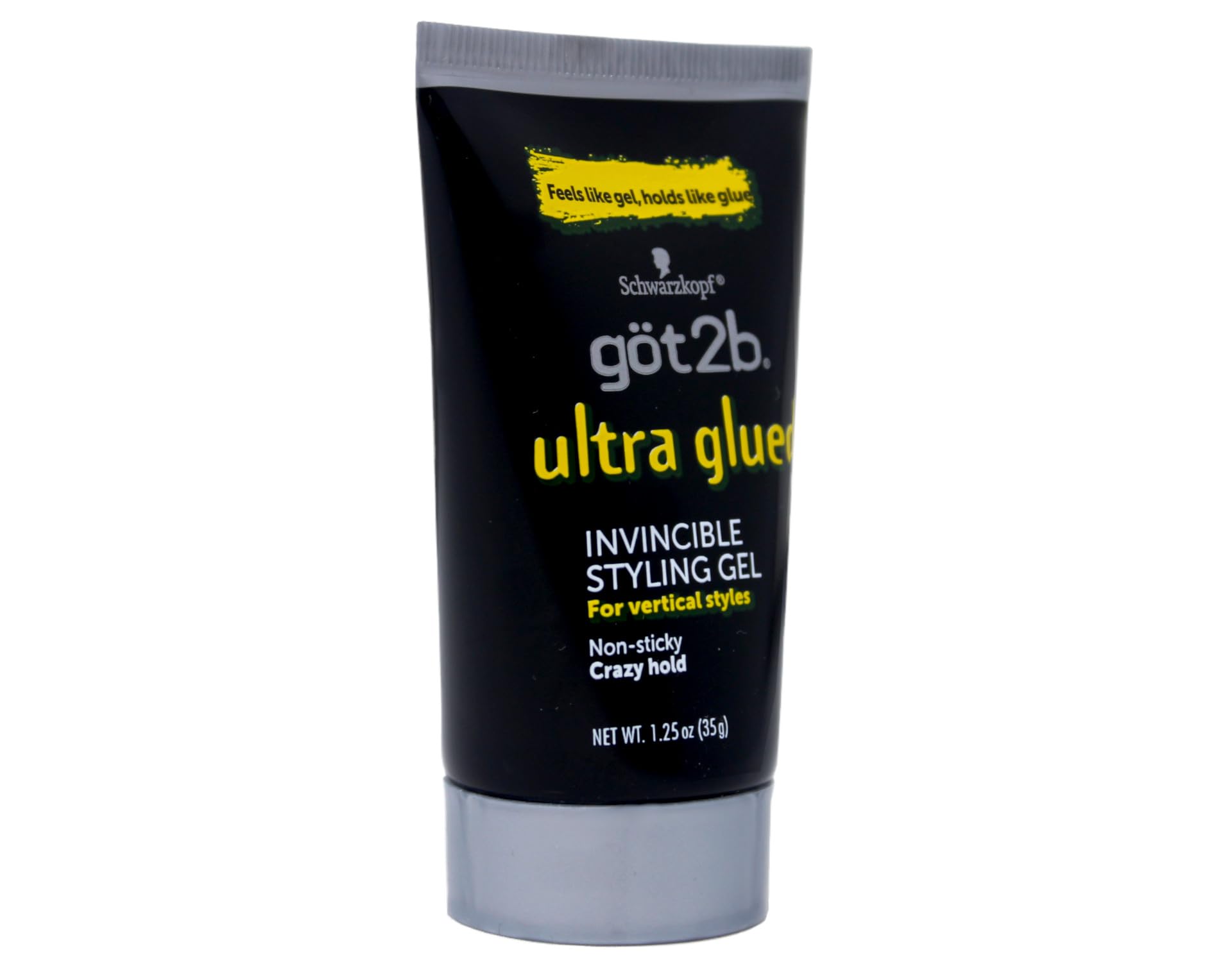 Got2B Ultra Glued Invincible Styling Gel 3-pack bottle cap for precise application