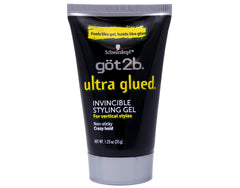 Got2B Ultra Glued Invincible Styling Gel 3-pack closeup texture showing gel consistency
