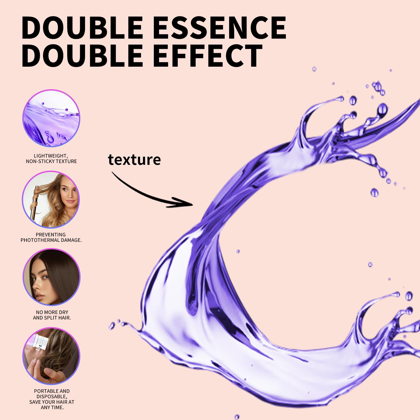 gowwim hair oil perfume application on hair for lasting shine