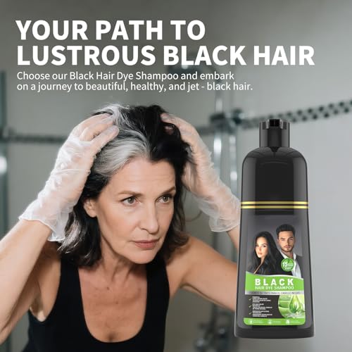 Gowwim natural black color result offers instant natural coverage