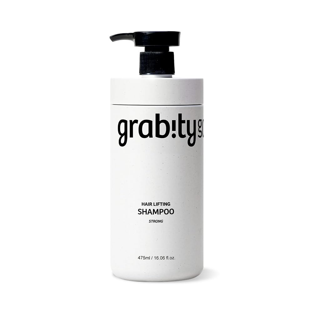 Grabityg0.0 hair lifting shampoo bottle front for instant volume and a fuller look