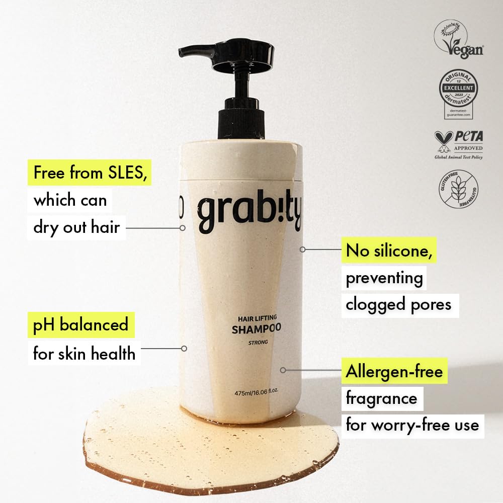 Grabityg0.0 scalp-wash shot presents deep cleansing for a refreshed scalp environment