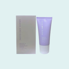 Grace and Glow deodorant serum roll-on bottle for quick absorption and all-day freshness.