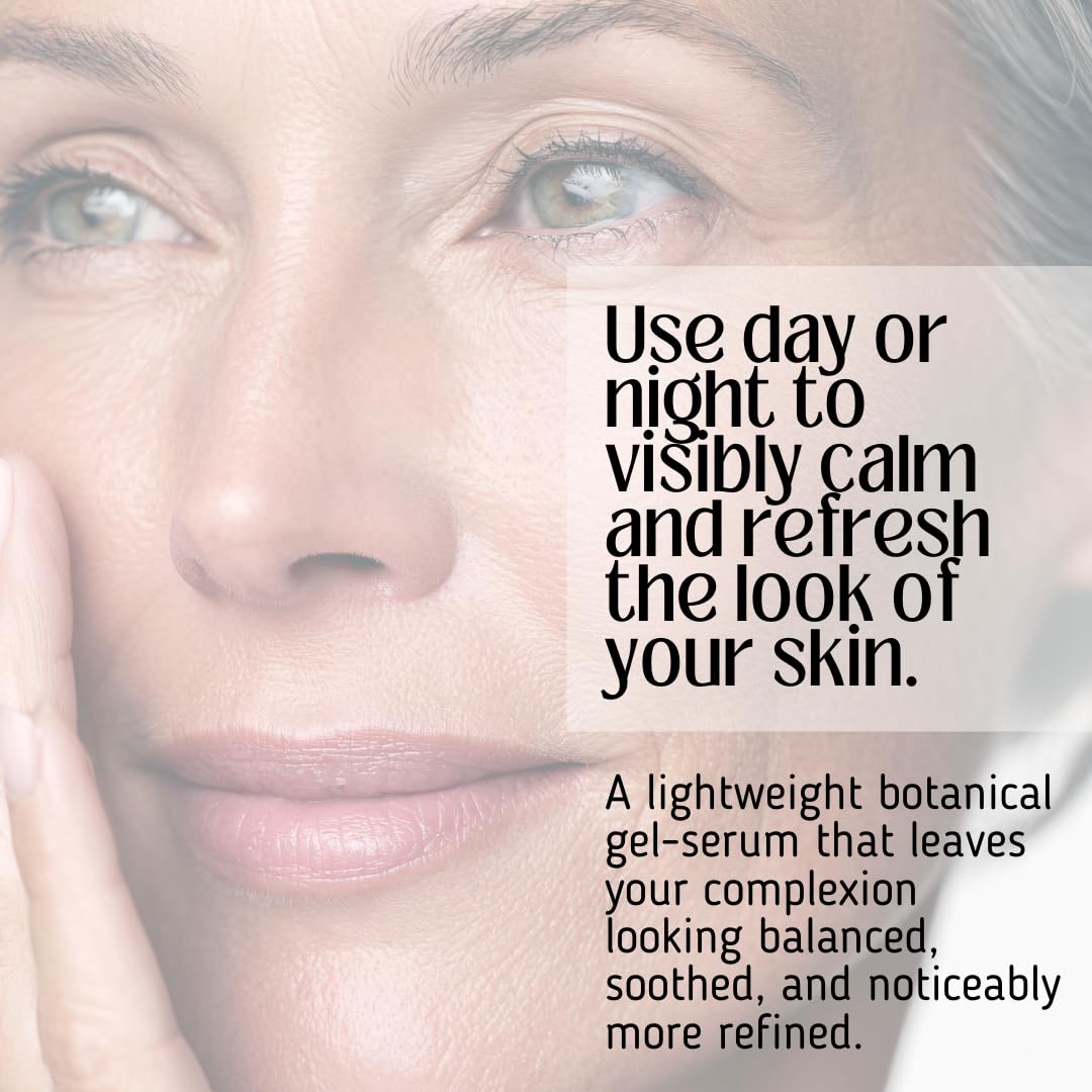 Grace & Balance VANISH serum with witch hazel and botanicals for soothing skin.