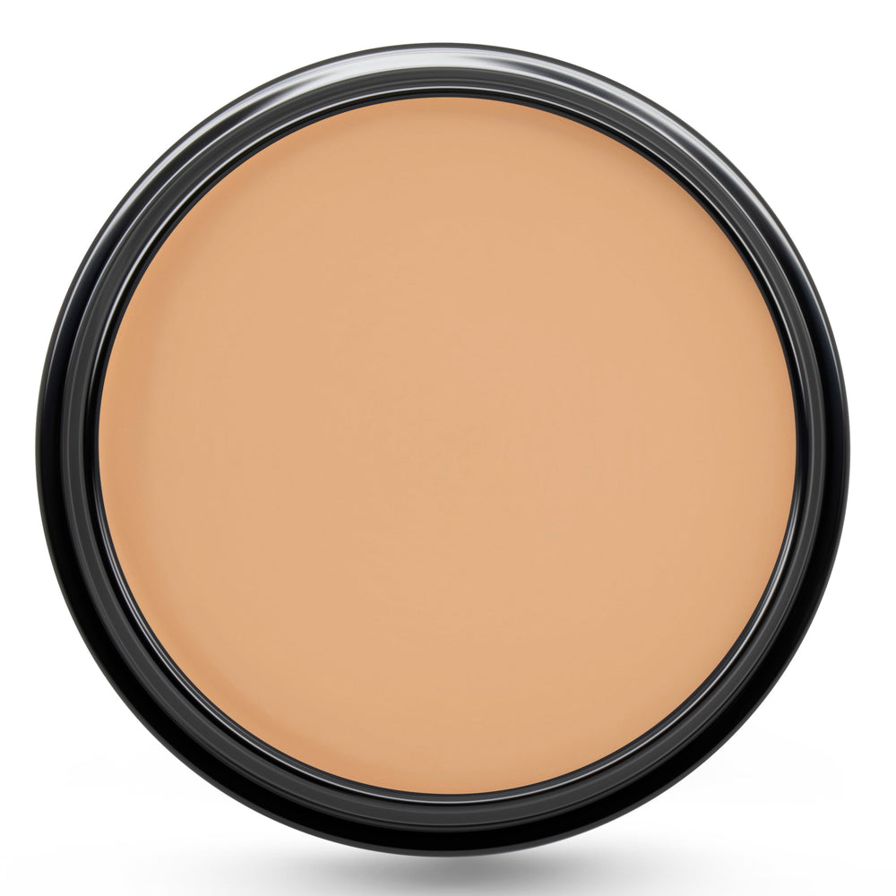 Graftobian HD Glamour Creme Foundation bottle showing weightless coverage for all-day wear