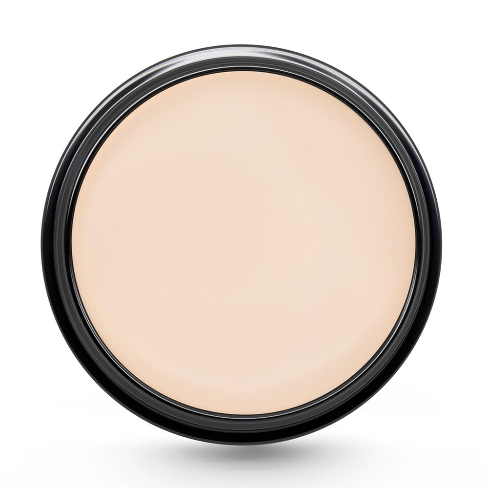 Graftobian HD Glamour Creme Foundation bottle shows natural, lightweight coverage.