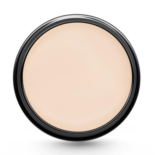 Graftobian HD Glamour Creme Foundation bottle shows natural, lightweight coverage.