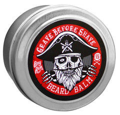 Grave Before Shave Bay Rum Beard Balm tin conditions and tames your beard
