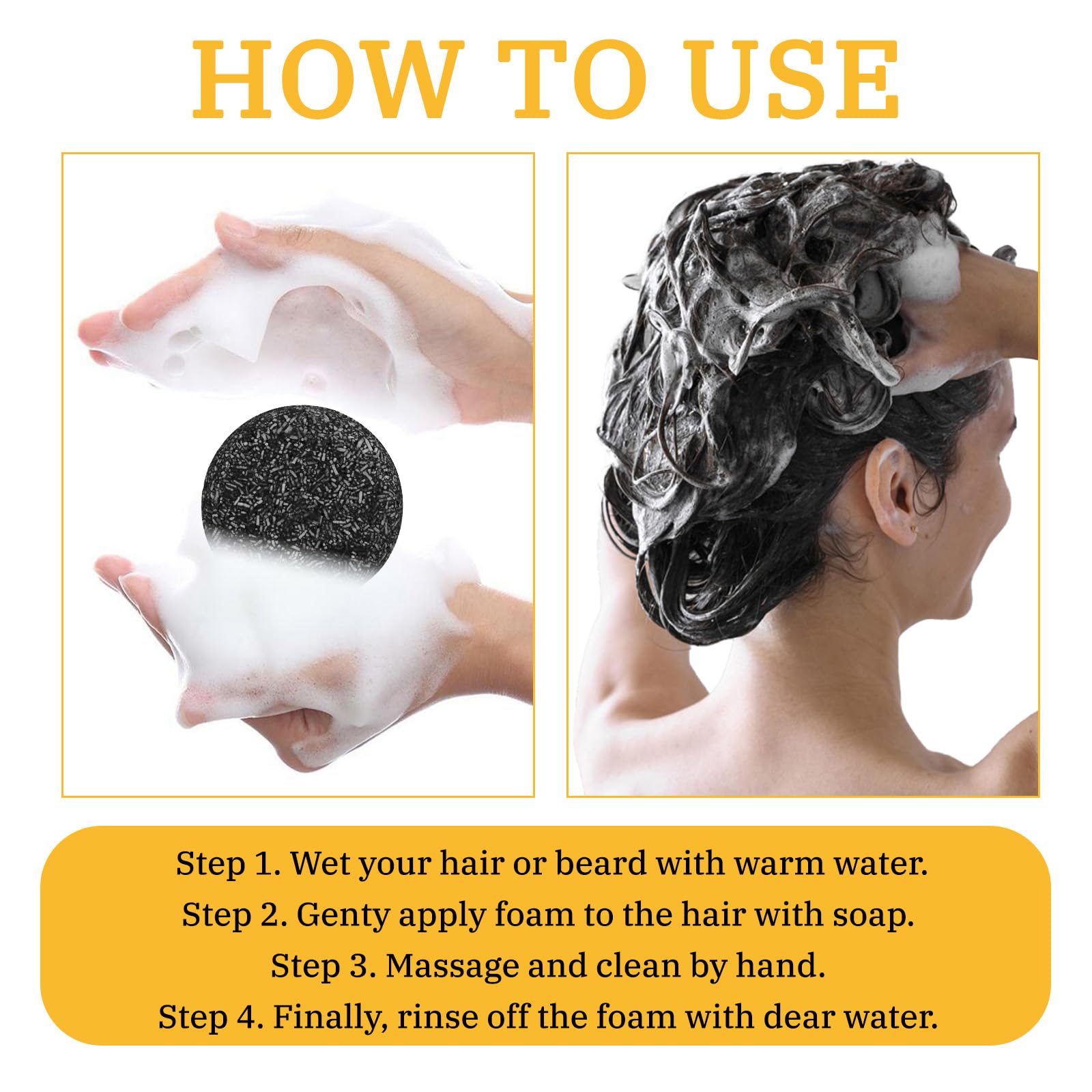 Gray Hair Reverse Bar held in hand for size and design.