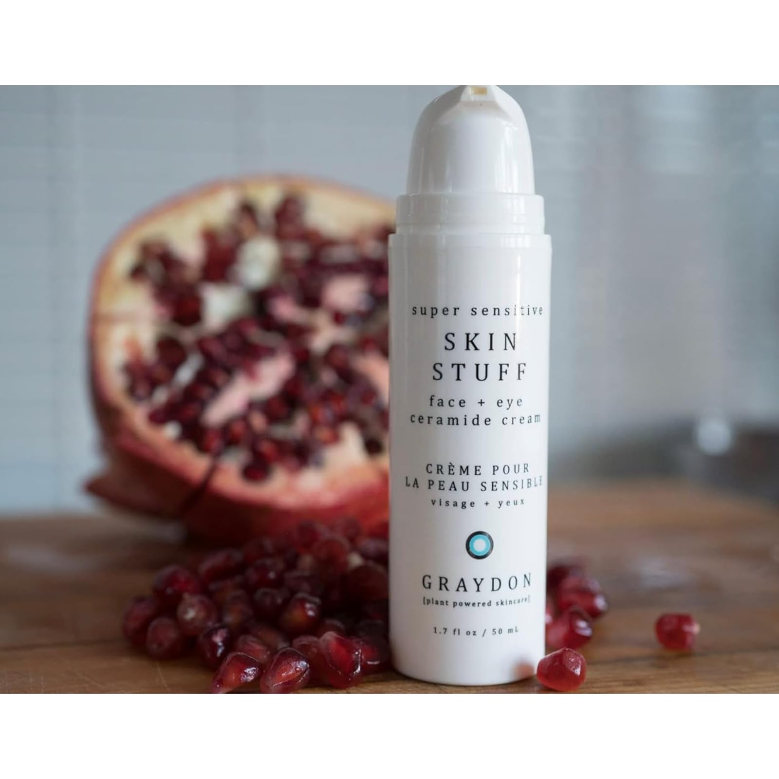 Maple sap and primrose oils blend in Graydon Skin Stuff moisturizer for nourishing hydration