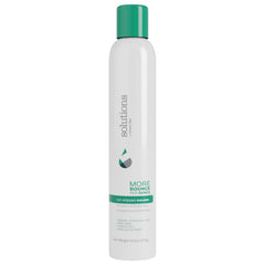 Great Clips Solutions Curl Whipped Mousse bottle-dispense shows easy, even application for defined curls.