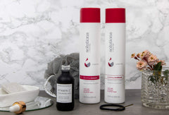 GREAT CLIPS Nourishing Shampoo sulfate-free label signals a mild wash for sensitive scalps