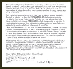 Great Clips Tea Tree Paste highlights tea tree and peppermint ingredients