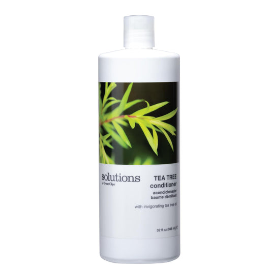 GREAT CLIPS Tea Tree Conditioner 32oz bottle ready for detangling and scalp care.