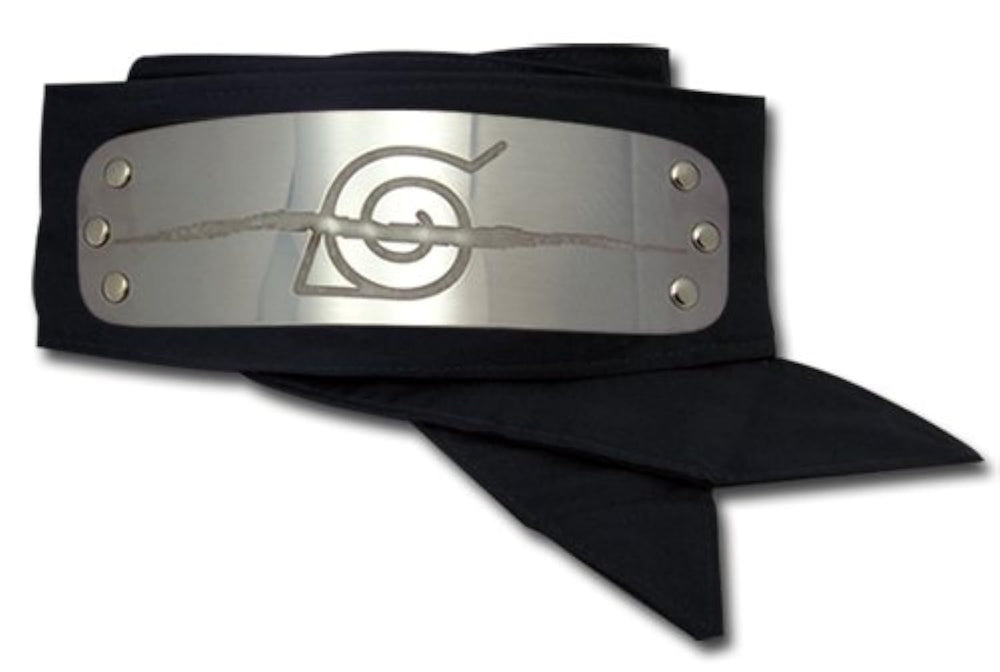Great Eastern Naruto headband, anti-leaf design, ideal cosplay accessory for fans