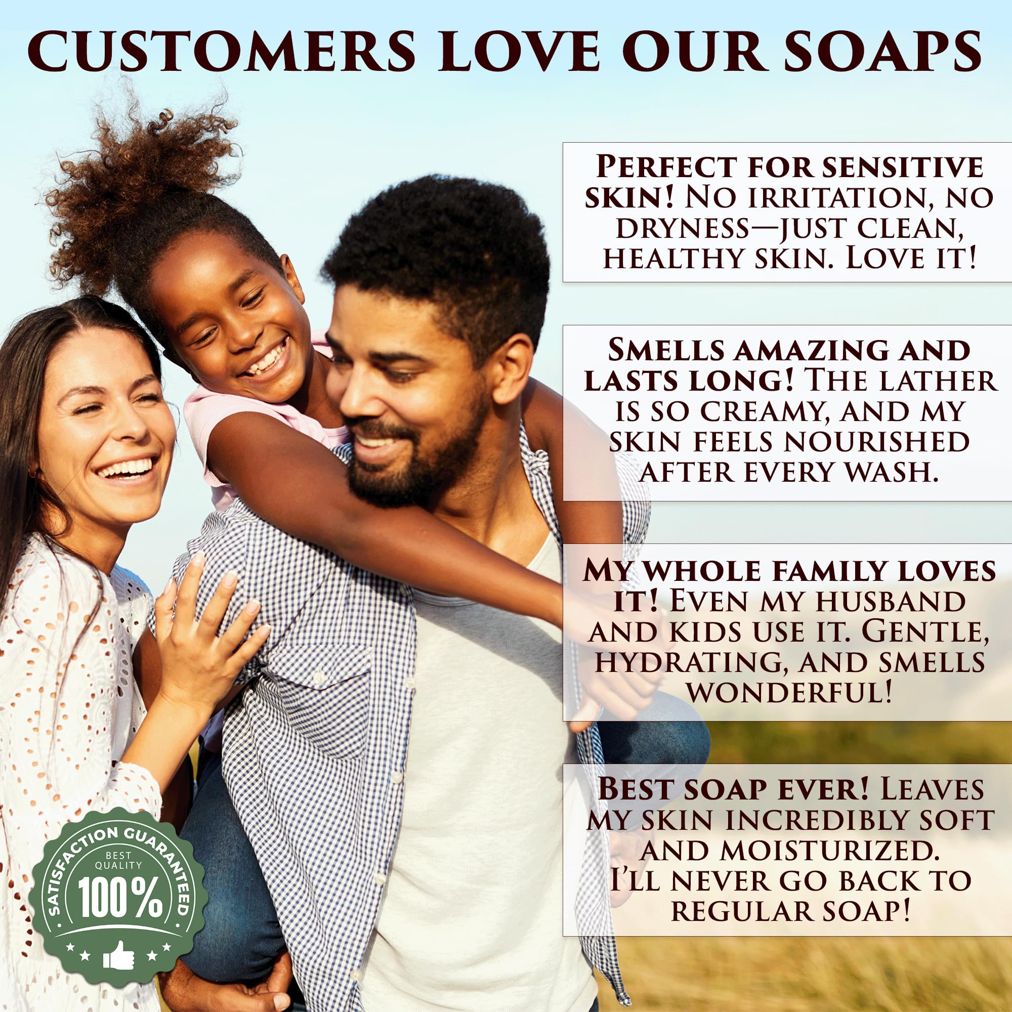 The Grecian Soap Company goat milk olive oil lavender lather scene demonstrates softness.