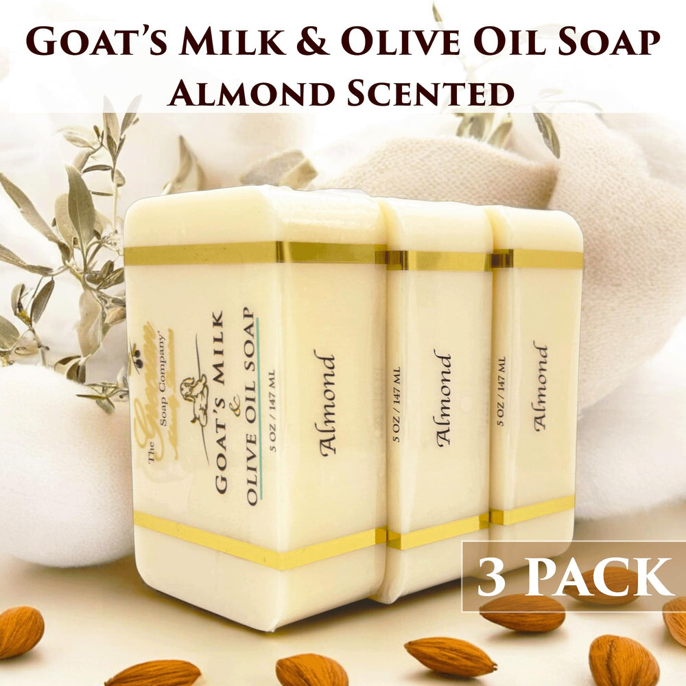 The Grecian Soap Company natural-ingredients label highlights paraben- and sulfate-free cleansing