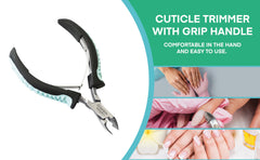 Green Estetica packaging-ready cuticle care tool kit.