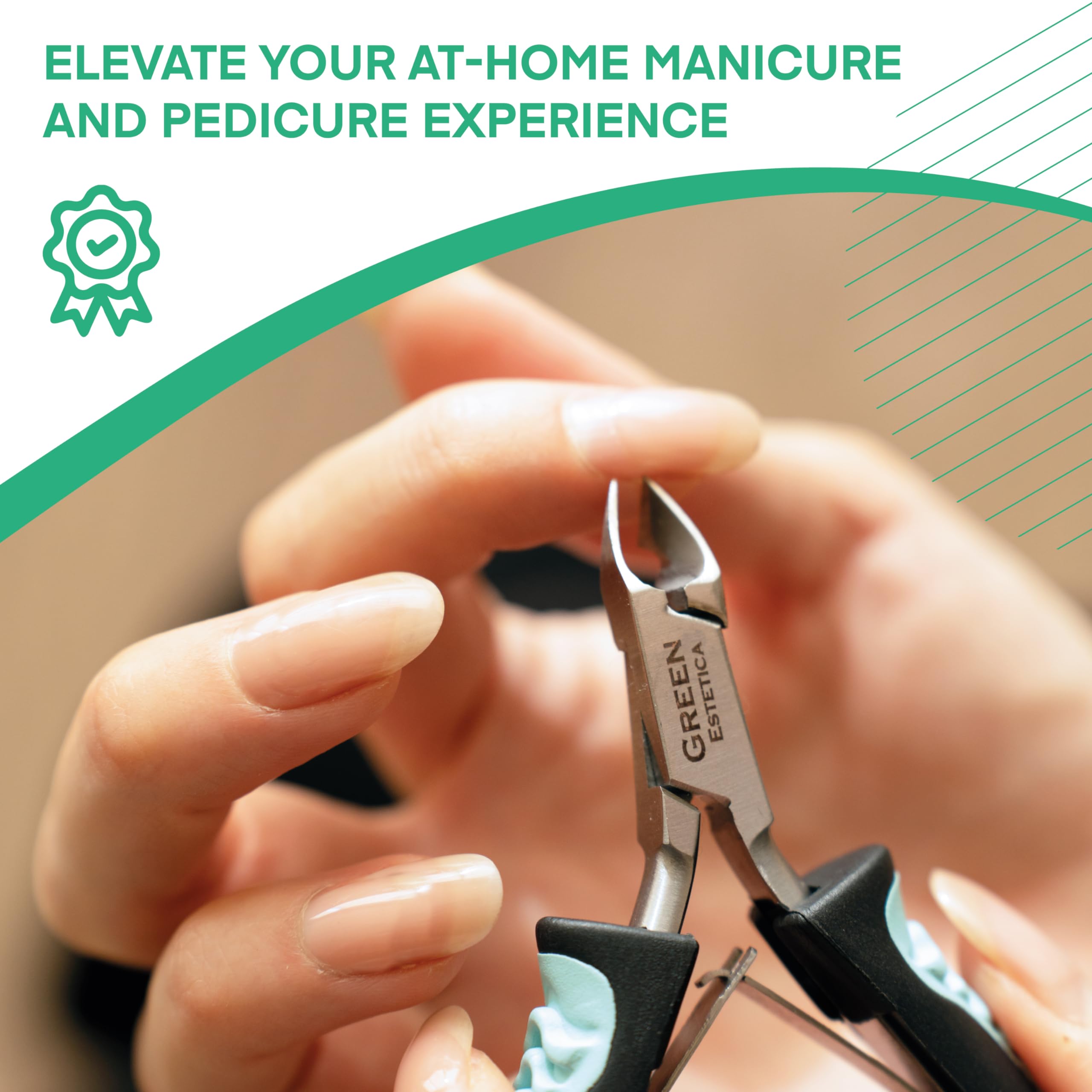 Green Estetica double-spring system supports smooth opening.