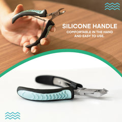 Green Estetica compact 4.5-inch length for comfortable handling.