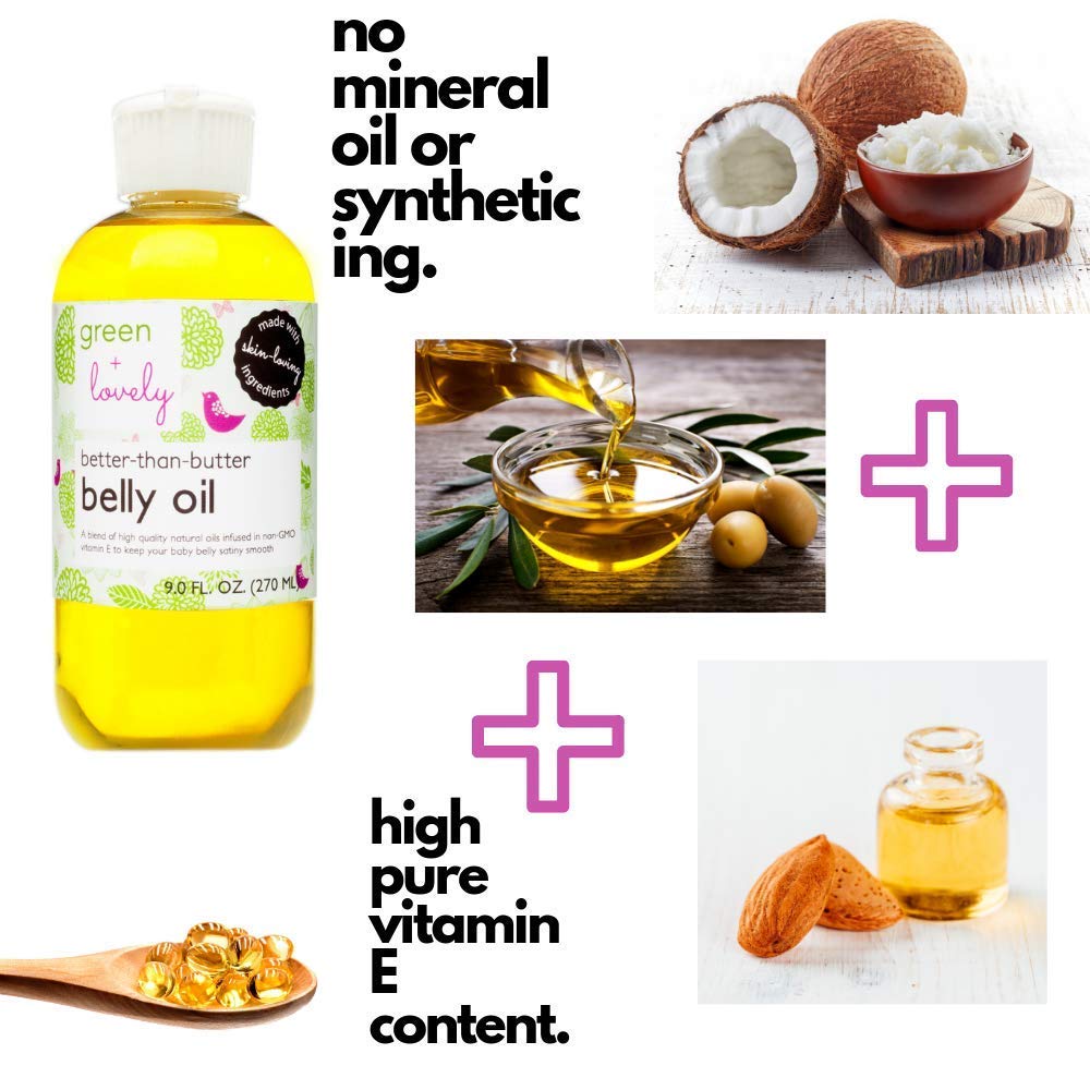 Green + Lovely virgin coconut oil delivers conditioning and softness.