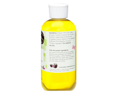 Green + Lovely Belly Oil pump for easy, mess-free application.