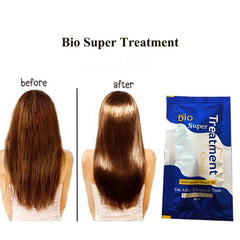 GreenBio Keratin Hair Mask rich cream texture ready to apply.