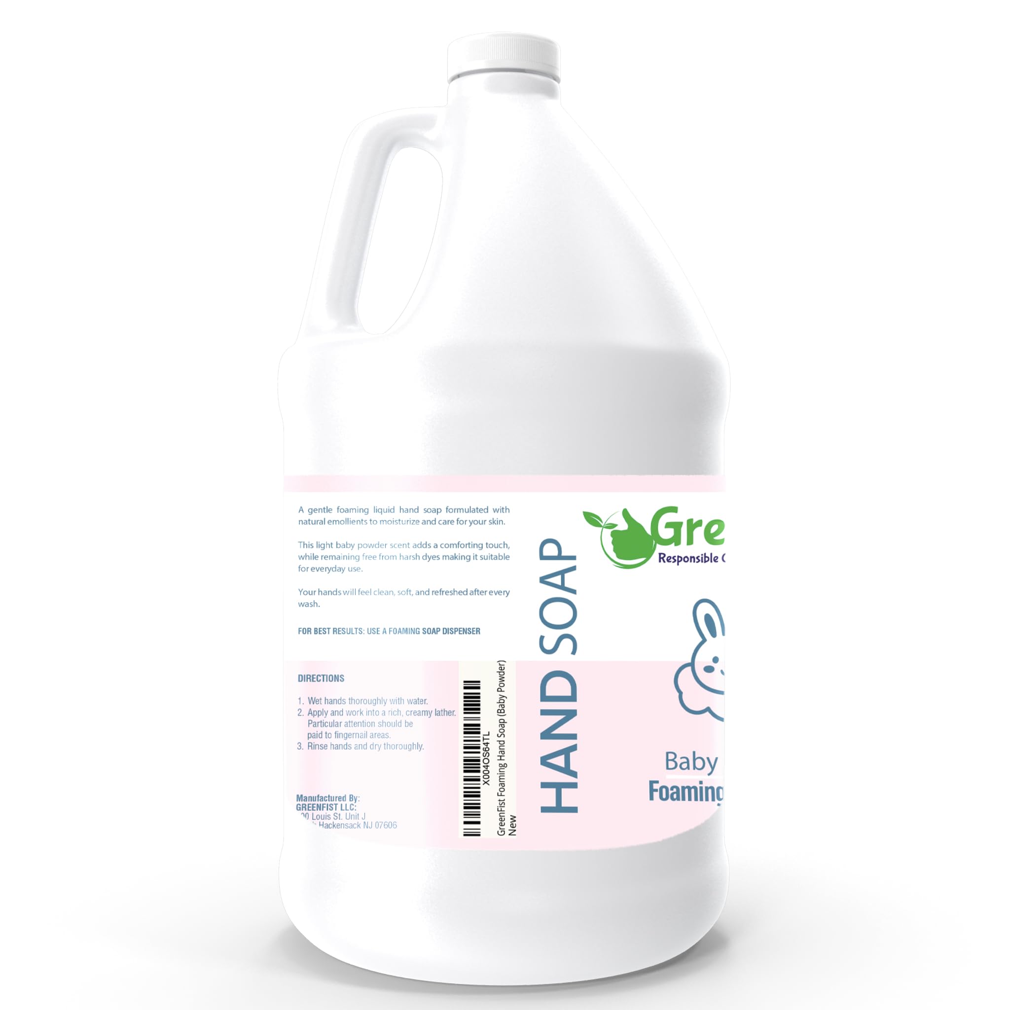 GreenFist biodegradable formula supports eco-friendly cleaning routines.