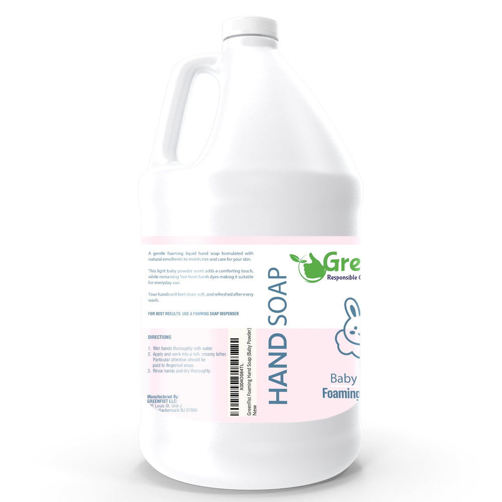 GreenFist biodegradable formula supports eco-friendly cleaning routines.