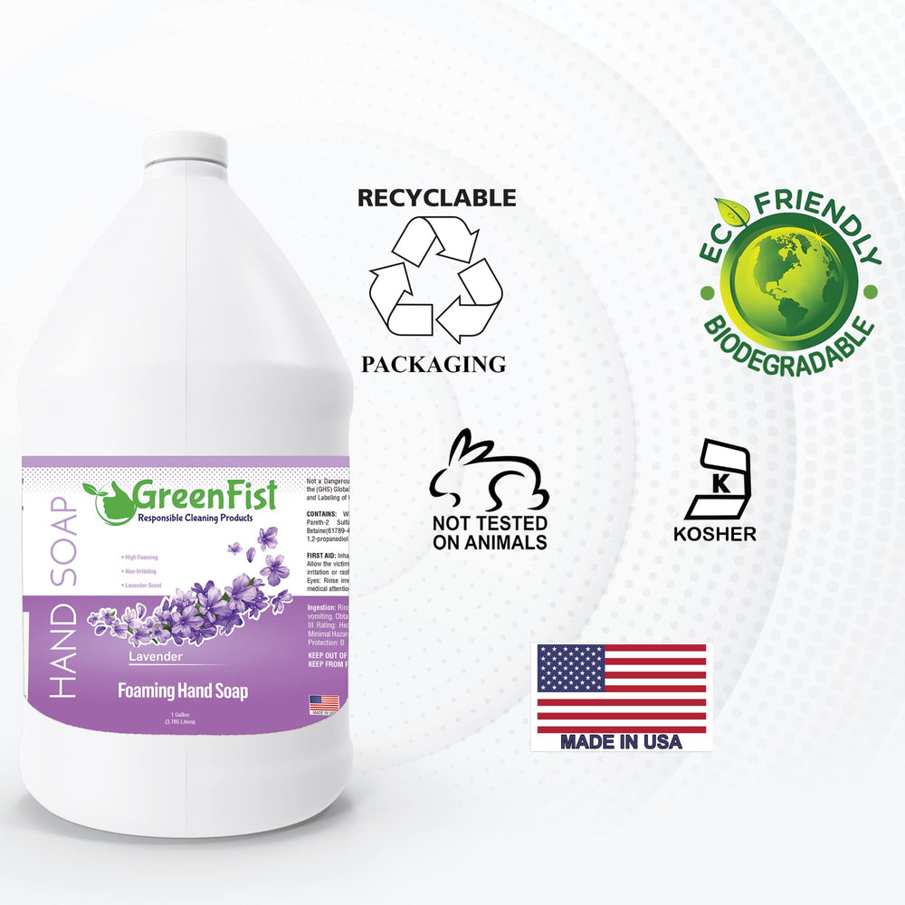 GreenFist family-friendly soap suitable for kids and adults