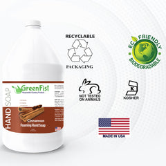 GreenFist made in USA label reinforces trusted sourcing and product safety.