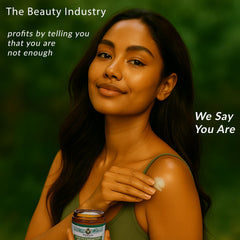 Greenstead Naturals family story hints at gentle skincare for sensitive skin.