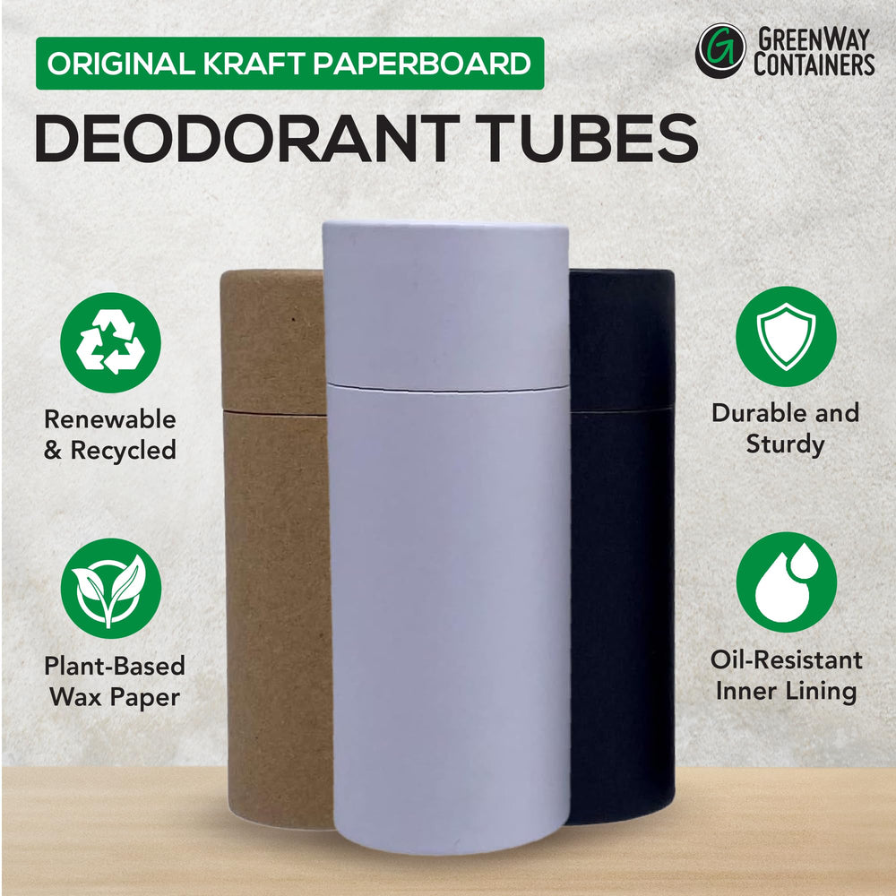 GreenWay wax liner inside, oil-resistant interior protects formulas from leaks