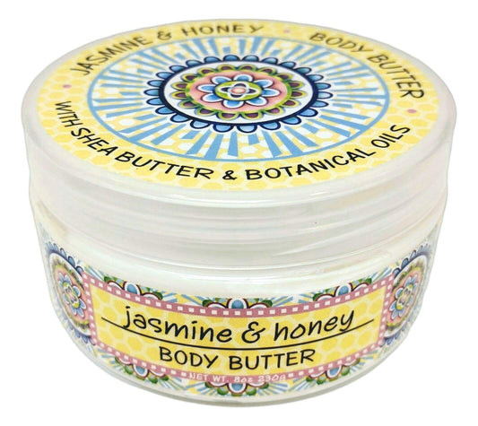 Greenwich Bay Botanic Body Butter jar demonstrates luxurious daily hydration.