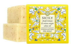 Greenwich Bay Destination Exfoliating Spa Soap Fiji—coconut milk and honey for nourishing lather
